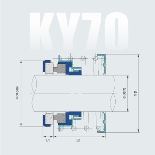 KY ประเภท 70 Drawing